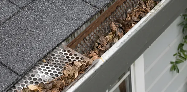clogged gutters