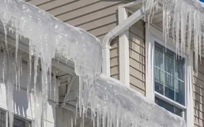 icicles on roof