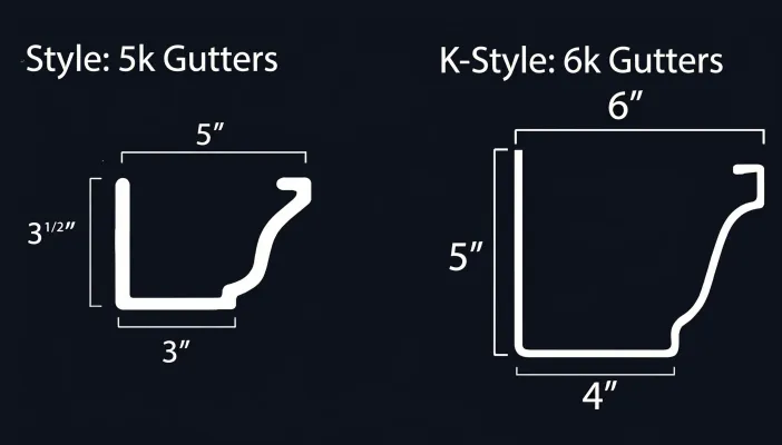 Clogged gutters